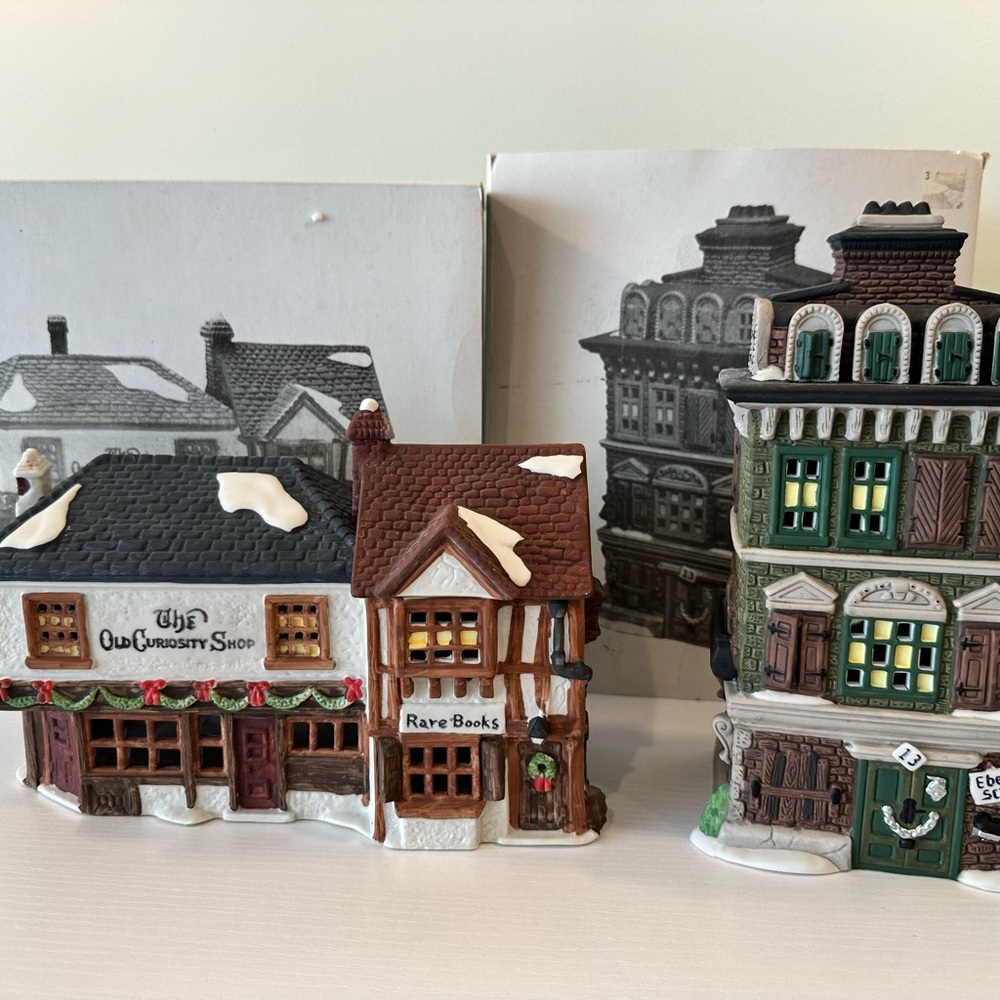 Department 56 Dickens’ - The Flat of Ebenezer Scrooge & The Old Curiosity Shop